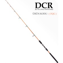 Dcr Piri Reis Jıg ve Canlı Yem Kamışı 185 cm 150-350 Turuncu
