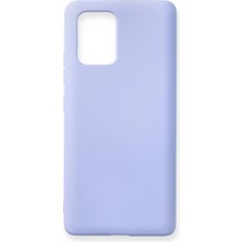 Beei  Galaxy A91 / S10 Lite Kılıf Nano Içi Kadife  - Lila