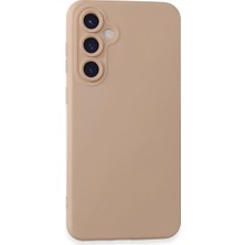 Beei  Galaxy S24 Kılıf Nano Içi Kadife  - Pudra
