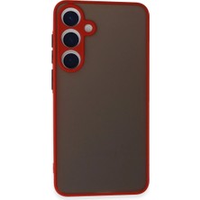 Beei  Galaxy S24 Kılıf Montreal  Kapak - Kırmızı