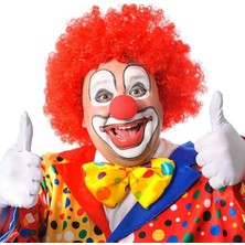 Ttt Kırmızı Renk Sünger Palyaço Burnu Takma Burun 10 Adet