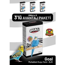 Bird Food Energy Goal Muhabbet Kuşu Yemi/bjk 250 G - 3 Adet
