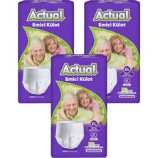 Actual Ikiz Emici Külot Xlarge 30'lu x 3 Adet