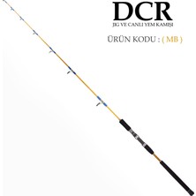 Dcr Piri Reis Jıg ve Canlı Yem Kamışı 185 cm 150-350 Hardal