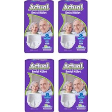 Actual Ikiz Emici Külot Large 30'lu x 4 Adet