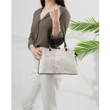 Michael Polo Kadın Yeni Sezon El ve Omuz Çantası 3 Bölmeli Trend Çanta