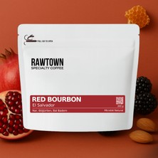 RAWTOWN Red Bourbon Natural - El Salvador - Nitelikli Filtre Kahve - Kahve Çekirdeği - Çekirdek Kahve