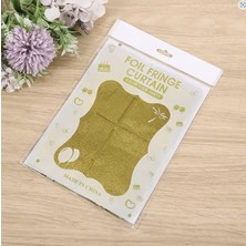 Ttt Altın Gold Renk Fon Perde Dekor