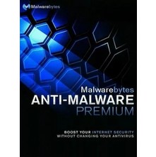 Anti-Malware Premium ( 1 Cihaz 5 Yıl ) Lisans Dijital Kod Hemen Teslim
