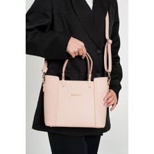 Michael Polo Kadın 3 Bölmeli Uzun Askılı El ve Kol Çantası Şık ve Kullanışlı