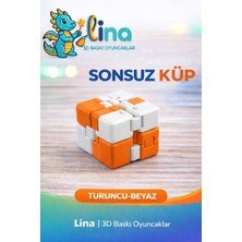 Lina Sonsuz Küp - Stres Azaltıcı Viral Oyuncak - Çoklu Renk