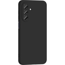 Case World Samsung Galaxy A57 ile Uyumlu Kapak Kamera Korumalı Içi Kadife Lansman Silikon Kılıf - Siyah
