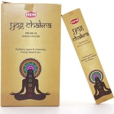 Eco Lounge Hem Yog Chakra Masala Aromalı Çubuk Tütsü