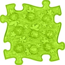 Muffik Kestane Tek Mat · 29,80X29,80 cm · Açık Yeşil | Yumuşak Ortopedik & Duyusal Oyun ve Aktivite Matı
