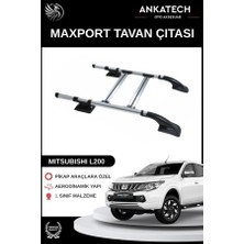 Ankatech Mıtsubıshı L200 Nikel Ara Atkılı Maxport Tavan Çıtası Tüm Modeller