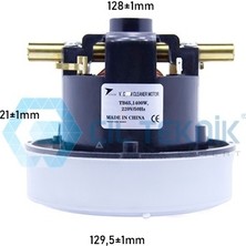Jiayin Nilco Uyumlu S 12 Süpürge Motoru 1400W