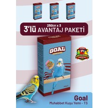 Bird Food Energy Goal Muhabbet Kuşu Yemi/ts 250 G - 3 Adet
