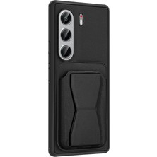 Adige Apsuwa Tecno Camon 40 Pro 5g Kılıf Bikart Standlı Kartlıklı
