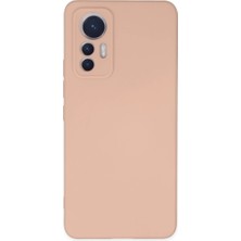 Beei  Mi 12 Lite Kılıf Nano Içi Kadife  - Pudra