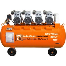 Krs 200 Litre Sessiz Kompresör