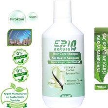 Erin Natural Kepeğe Karşı Etkili Şampuan Sülfatsız & Tuzsuz 500 ml