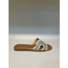 Guja 25Y177 Düz Tabanlı Taşlı Püsküllü Kadın Terlik