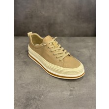 Marcomen Hasır Görünümlü Paraşüt Kumaş Casual Ayakkabı