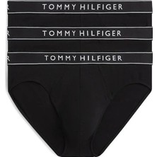 Tommy Hilfiger 3p Brıef Dtm Erkek Siyah Boxer - UM0UM03856