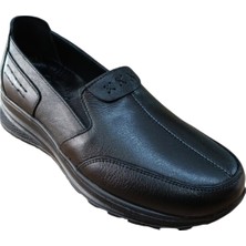 Palovit 030 Kadın Hakiki Deri Anatomik Comfort Günlük Ayakkabı Siyah