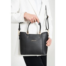 Michael Polo Kadın 3 Bölmeli Uzun Askılı El ve Kol Çantası Şık ve Kullanışlı