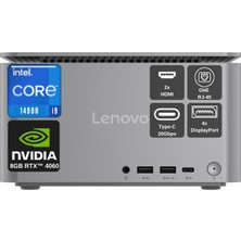 Lenovo Thınkcentre Neo Ultra 12W1001XTR02 Intel Core I9 14900 64GB 1X1TB SSD Nvıdıa Geforce RTX4060 8gb Windows 11 Pro 3 Yıl Yerınde Garantili Mini Aı Masaüstü Bilgisayar