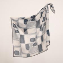 Piramit Naturel Eşarp | Blok