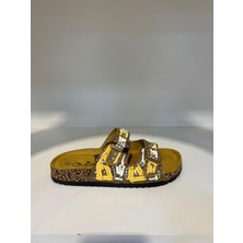 Guja 25Y102-3 Kadın Taş Desenli Terlik