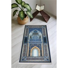 Modern Home Diz Ağrıtmaz Süngerli Kalın Tüylü Seccade Yumuşak Seccade