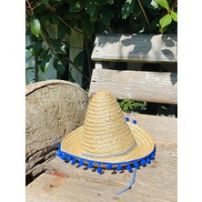 Aktez-El Çocuk Meksika Hasır Şapka