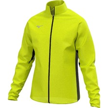 Mizuno Rb Rain Jacket Erkek Sweatshirt Sarı