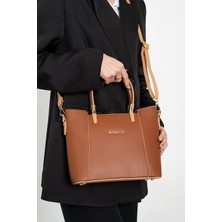 Michael Polo Kadın 3 Bölmeli Uzun Askılı El ve Kol Çantası Şık ve Kullanışlı