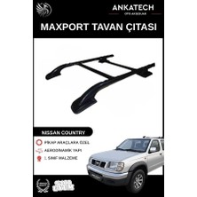 Ankatech Nıssan Country Siyah Ara Atkılı Maxport Tavan Çıtası Tüm Modeller