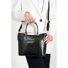 Michael Polo Kadın 3 Bölmeli Uzun Askılı El ve Kol Çantası Şık ve Kullanışlı