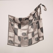 Piramit Naturel Eşarp | Blok