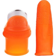 Fırsat Geldi 1 Adet Silikon Parmak Koruyucu Meyve Toplama Aracı Bahçe Kesme Bıçak Eldiven