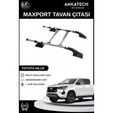Ankatech Toyota Hılux Nikel Ara Atkılı Maxport Tavan Çıtası Tüm Modeller