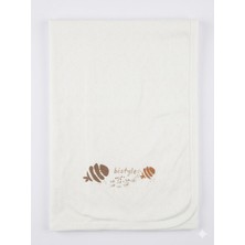 Bistyle Battaniye Penye Ocean And Starfish Ekru