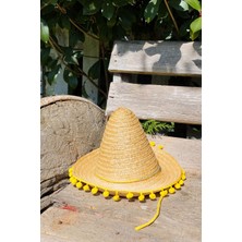 Aktez-El Çocuk Meksika Hasır Şapka