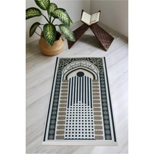 Modern Home Diz Ağrıtmaz Süngerli Kalın Tüylü Seccade Yumuşak Seccade