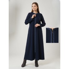 Nazife  Kadın Büyük Beden Ferace Petek Kumaş Anne Ferace/pardesü