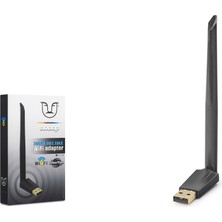 Zenvia USB Wifi Adaptör 300 Mbps Wifi 6 Dahua Dvr Uyumlu W118