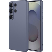 Case World Samsung Galaxy S26 Ultra ile Uyumlu Kapak Kamera Korumalı Içi Kadife Lansman Silikon Kılıf - Petrol Mavisi