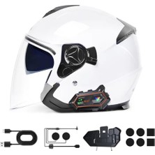 Ttt Y20 Max Kablosuz Motosiklet Kask Intercom