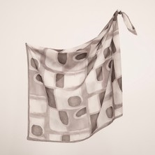 Piramit Naturel Eşarp | Blok